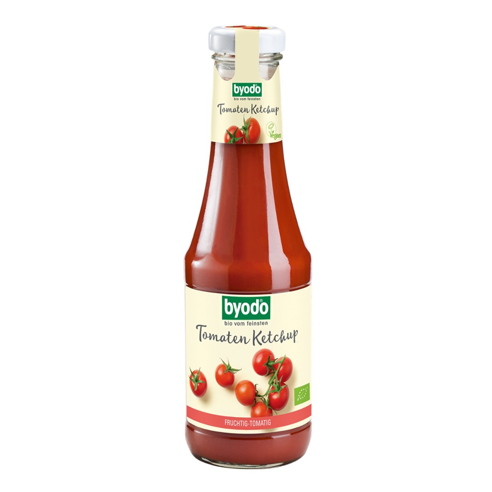 KETCHUP PICANT FARA GLUTEN BIO 500ML BYODO