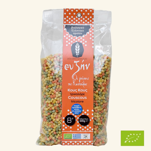 COUS-COUS TRICOLOR BIO 500GR EF ZIN