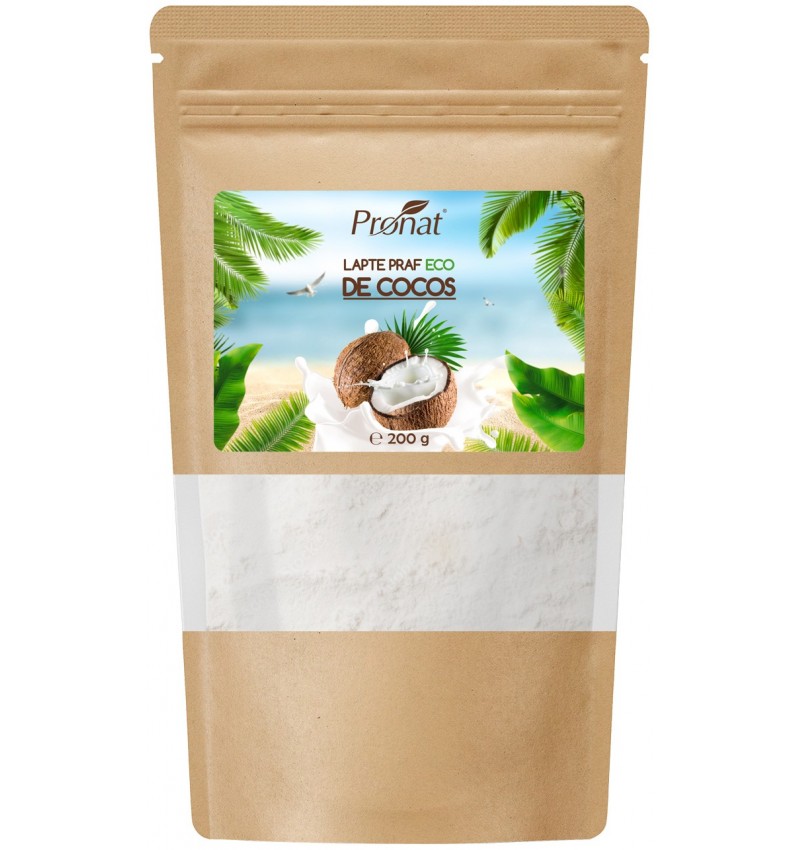 LAPTE PRAF DE COCOS BIO 200G PRONAT