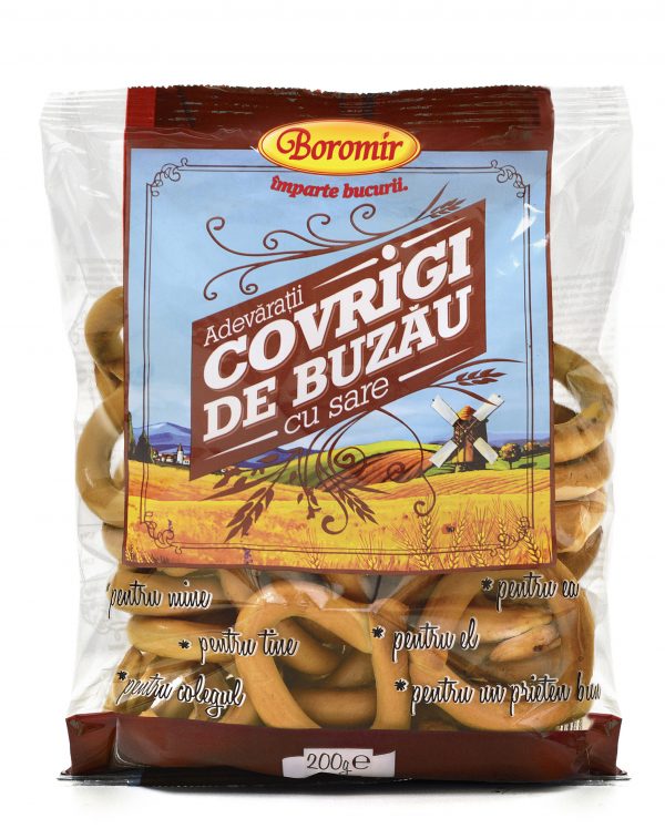 COVRIGI DE BUZAU CU SARE 200GR BOROMIR