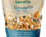 GRANOLA LOW SUGAR 350GR ZIPPER SANOVITA
