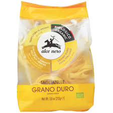 TAGLIATELLE DIN GRAU DUR BIO 250GR ALCE NERO