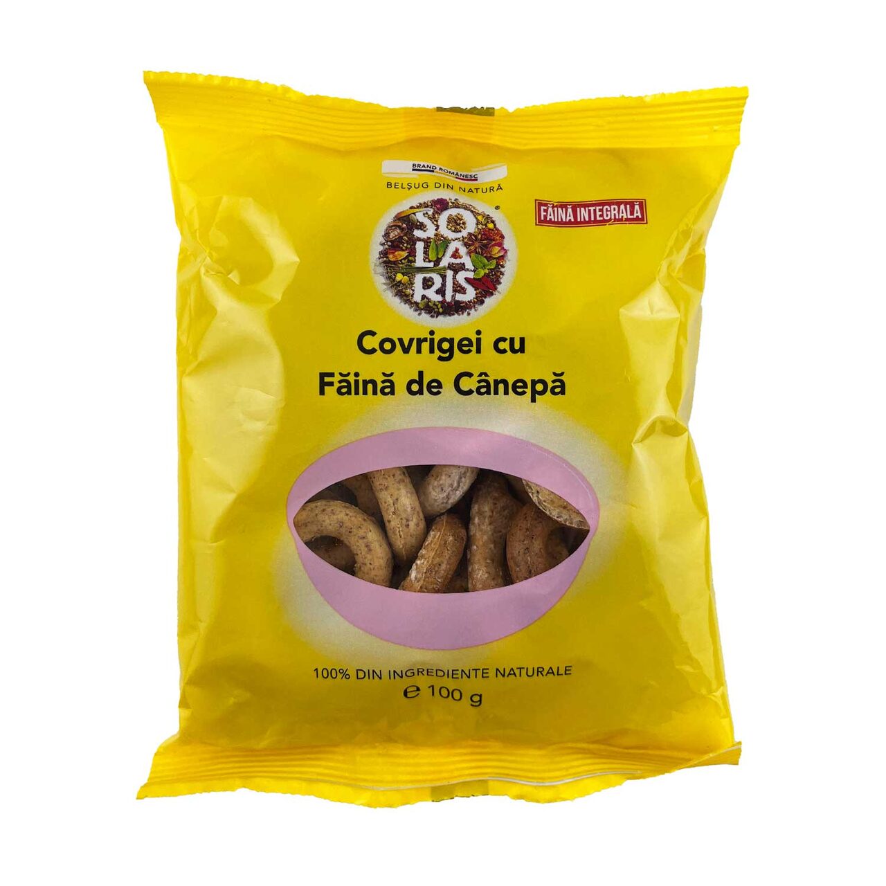 COVRIGEI CU FAINA DE CANEPA 100G SOLARIS