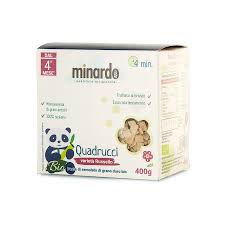 PASTE QUADRUCCI SEMOLA BIO 400G MINARDO
