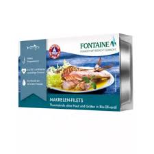 FILE DE MACROU MIGRATOR FARA PIELE SI OASE IN ULEI DE MASLINE EXTRAVIRGIN BIO125G FONTAINE