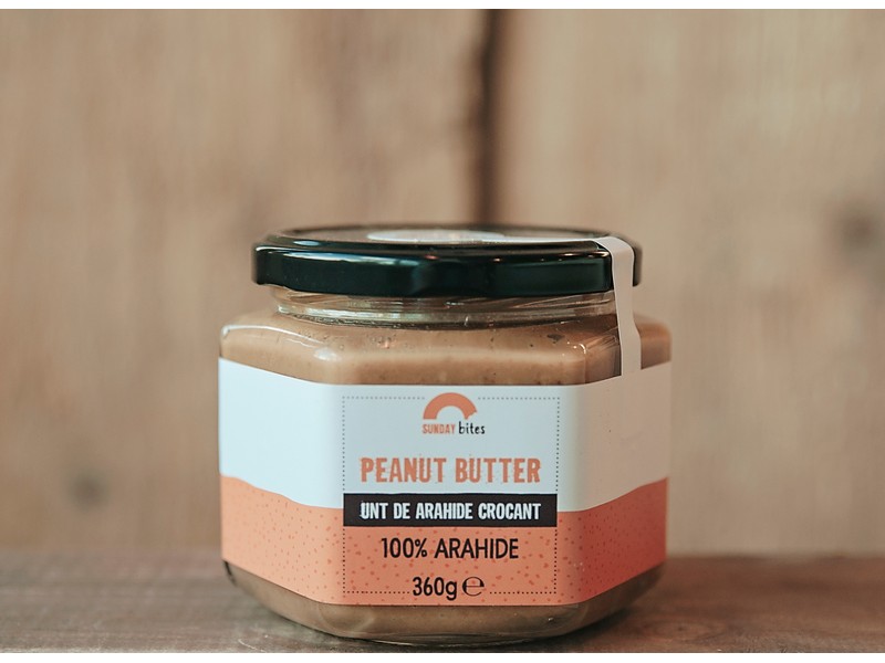 UNT DE ARAHIDE CROCANT 360GR SUNDAY BITES